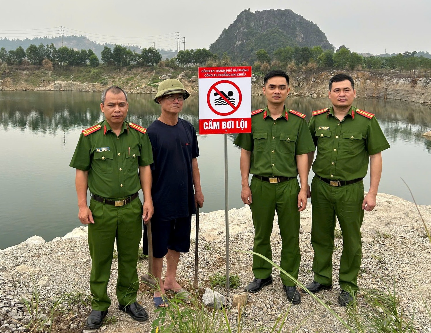 Công an phường Nhị Chiểu: Cảnh báo về vụ tai nạn đuối nước